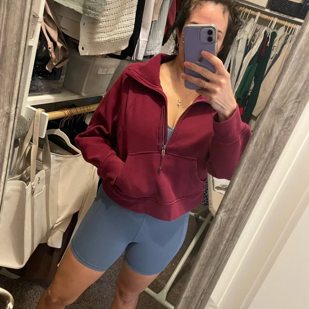 lululemon athletica Burgundy Sweater - Picture 6 of 6